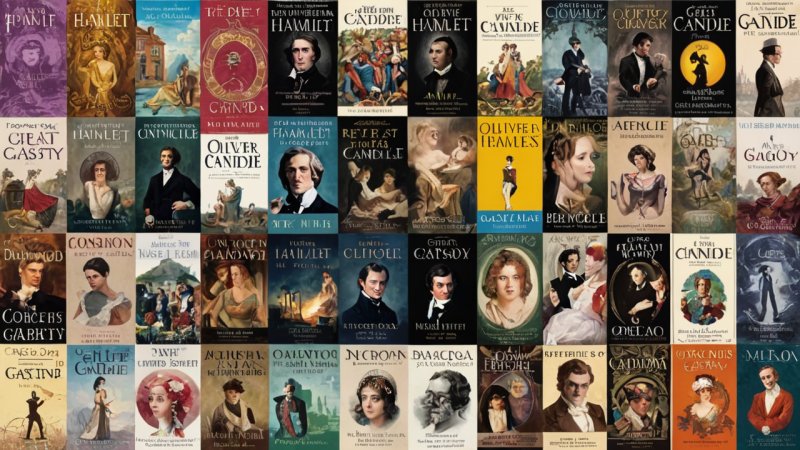 classic literature, literary history, Hamlet, Candide, Pride and Prejudice, Oliver Twist, The Great Gatsby, Beloved, Renaissance, Enlightenment, Romanticism, Modernism, Postmodernism