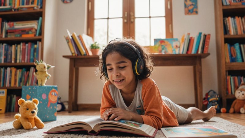 storytelling, language acquisition, children's books, vocabulary development, reading, education