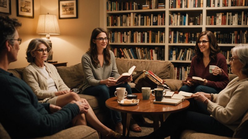 book club, fiction, reading, literature, discussion, community, book recommendations, engagement, literary analysis